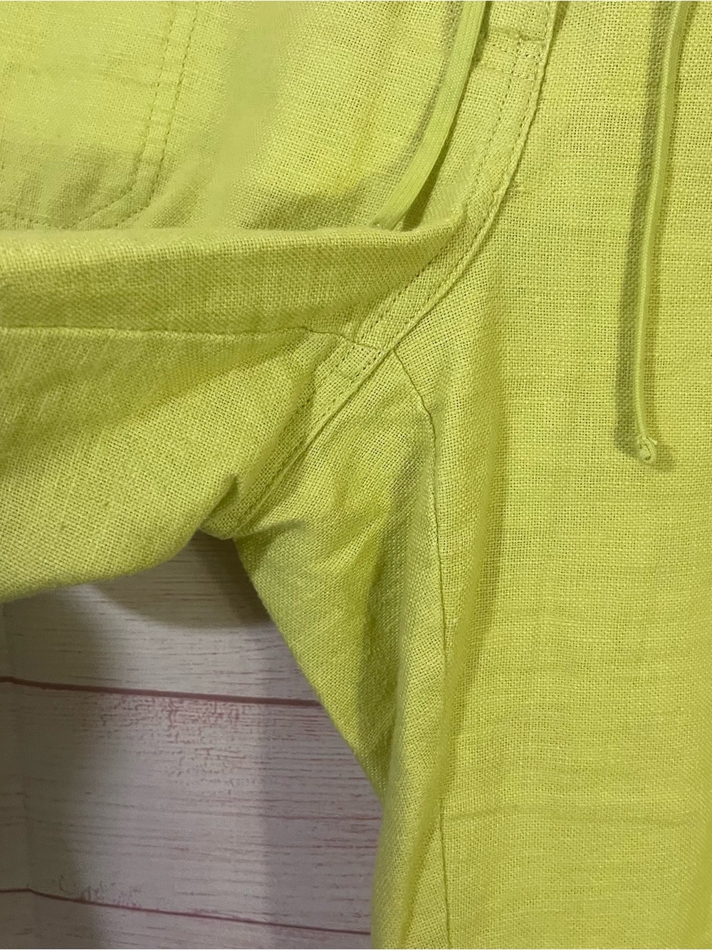Sigrid Olsen 2 Piece Linen Cotton Blend Cropped Pant Set Size 10 - Picture 12 of 16